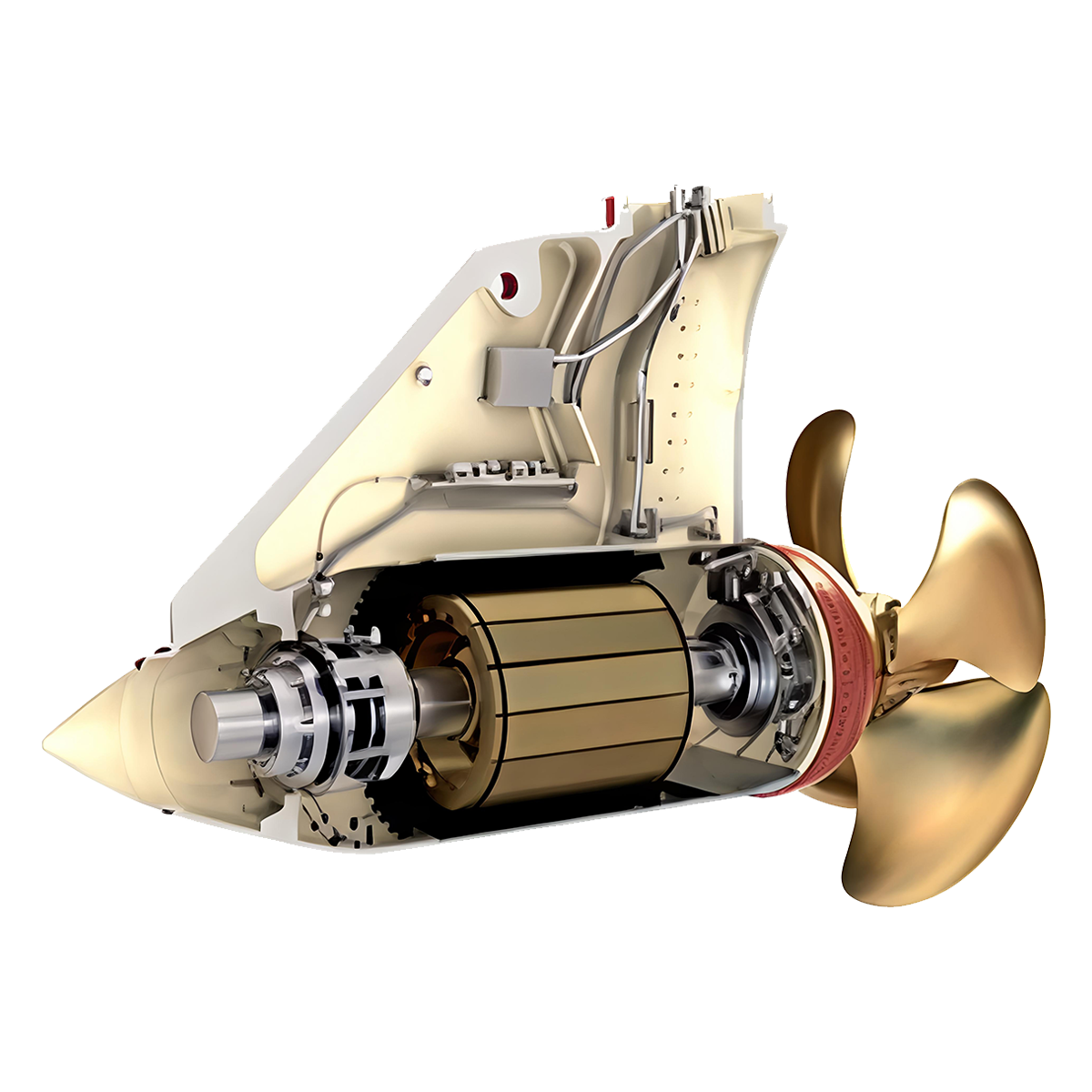 Pod Propulsion Motor (2 MW / 7.5 MW / 15 MW Standardized Technology Platform)